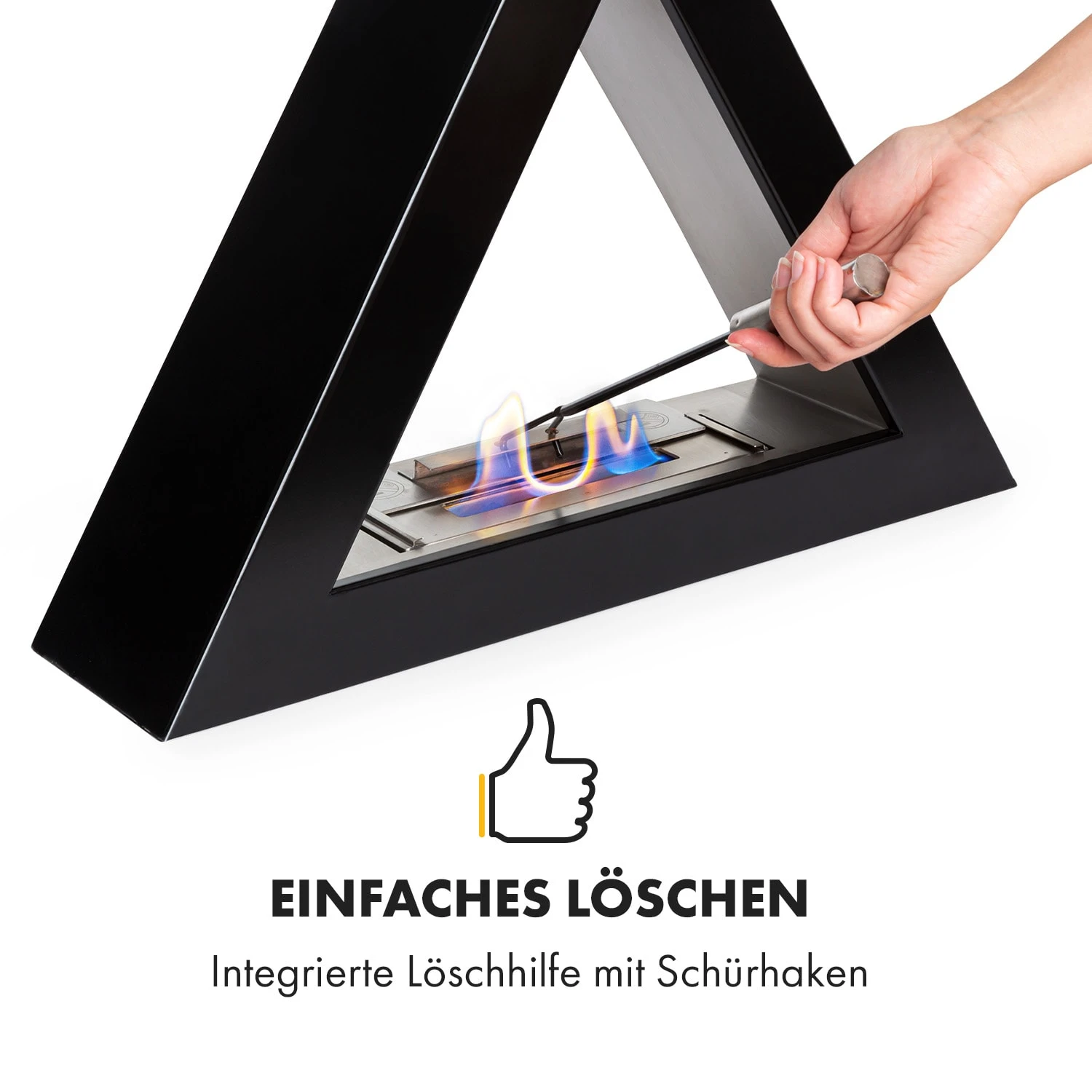 Phantasma Gizeh Ethanol-Kamin Rauchfrei Edelstahl-Brenner 600ml 4h 5 Phantasma Gizeh Ethanol-Kamin Rauchfrei Edelstahl-Brenner 600ml 4h – Bild 5