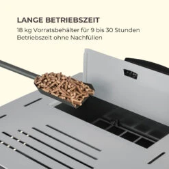 Energiewende Pelletofen 5/10 KW 5 Stufen Timer 18kg 250m³ Fernbedienung Grau 15 Energiewende Pelletofen 5/10 KW 5 Stufen Timer 18kg 250m³ Fernbedienung Grau -Klarstein 10034181 de 0006 logo