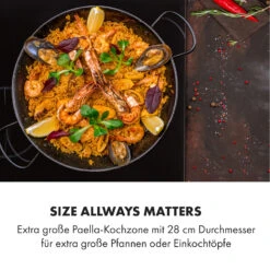 Delicatessa 3 Induktionskochfeld 3 Zonen 5800W Glaskeramik Schwarz 11 Delicatessa 3 Induktionskochfeld 3 Zonen 5800W Glaskeramik Schwarz -Klarstein 10034193 de 0003 logo