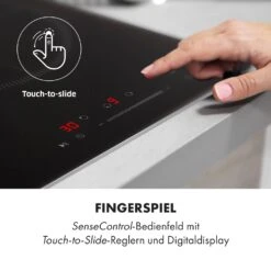 Delicatessa 3 Induktionskochfeld 3 Zonen 5800W Glaskeramik Schwarz 13 Delicatessa 3 Induktionskochfeld 3 Zonen 5800W Glaskeramik Schwarz -Klarstein 10034193 de 0005 logo