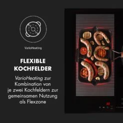 Delicatessa 3 Flex Induktionskochfeld 3 Zonen 6600W Flexzone Schwarz 14 Delicatessa 3 Flex Induktionskochfeld 3 Zonen 6600W Flexzone Schwarz -Klarstein 10034194 de 0004 logo