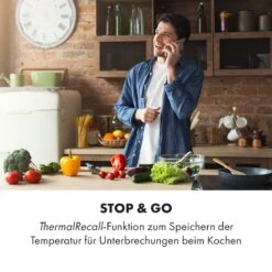 Delicatessa 80 Einbaukochfeld Induktion 3 Zonen 7400W Glaskeramik -Klarstein 10034243 de 0009 logo