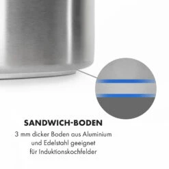 Brauheld Pur 25 Maischekessel 25 Liter Ohne Heizelement Edelstahl -Klarstein 10034266 de 0005 logo