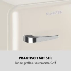Audrey Mini Retro-Kühlschrank 48l 2 Ebenen -Klarstein 10034321 de 0004 logo