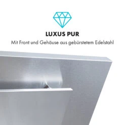 Athena 90 Dunstabzugshaube 90cm 300m³/h 69W Edelstahl -Klarstein 10034395 de 0005 logo