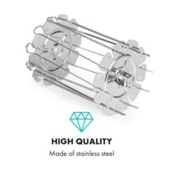 AeroVital Cube Chef Heißluftfritteuse Spießrost Zubehör Edelstahl -Klarstein 10034409 yy 0003 logo Klarstein AeroVital Cube Chef Spiessrost