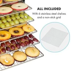 Flavour Dry Dörrautomat Temperatur: 35 - 75 °C Digitaler Thermostat -Klarstein 10034423 yy 0005 logo Klarstein Flavour Dry Doerrautomat schwarz