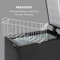 Iceblokk 50 Gefriertruhe Freistehend 51 L Korb Abschließbar -Klarstein 10034436 de 0004 logo