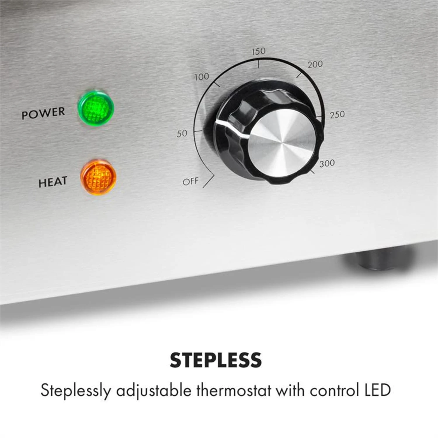 Grillmeile 3000GR Elektrogrill 3000W 54,5x35cm Glatt/geriffelt – Bild 3