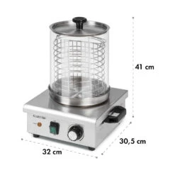 Wurstfabrik 450 Hot Dog Maker 450W 5L 30-100°C Glas Edelstahl 17 Wurstfabrik 450 Hot Dog Maker 450W 5L 30-100°C Glas Edelstahl -Klarstein 10034450 yy 0009 logo