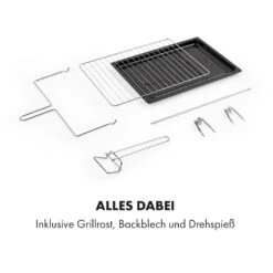 Masterchef 45 Mini-Backofen 45l 2000W 100-230 °C Timer Silber -Klarstein 10034497 de 0008 logo