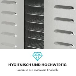 Master Jerky 550 Dörrautomat 2400W 40-90 °C 24h-Timer Edelstahl Silber -Klarstein 10034546 de 0007 logo