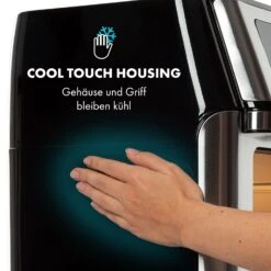 AeroVital Fry Heißluftfritteuse 1500W 10l Timer 9 Programme -Klarstein 10034575 de 0007 logo