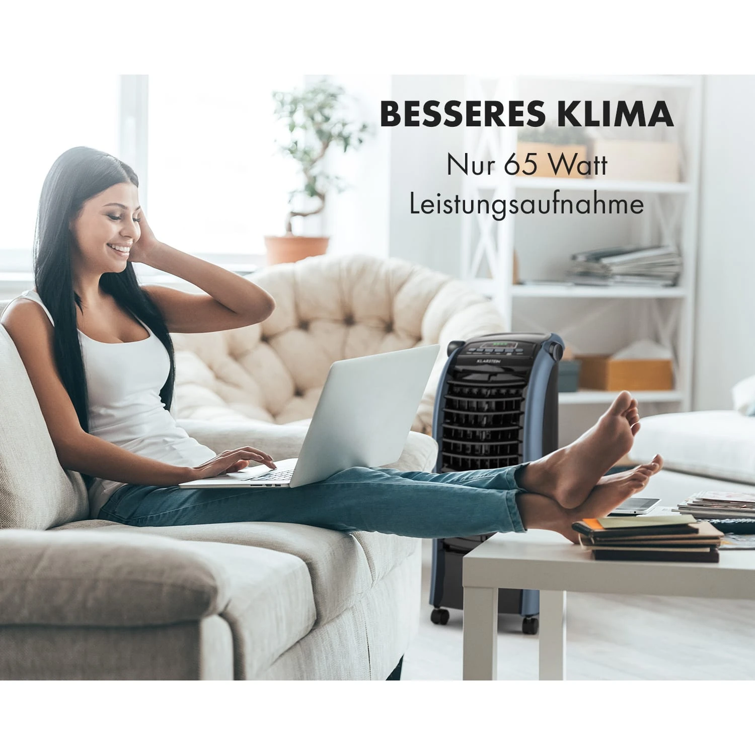 Maxfresh Ocean Ventilator Luftkühler 6L 65W Fernbedienung 2x Eispack 2 Maxfresh Ocean Ventilator Luftkühler 6L 65W Fernbedienung 2x Eispack – Bild 2