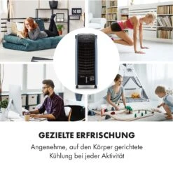 Maxfresh Ocean Ventilator Luftkühler 6L 65W Fernbedienung 2x Eispack 10 Maxfresh Ocean Ventilator Luftkühler 6L 65W Fernbedienung 2x Eispack -Klarstein 10034640 de 0003 logo
