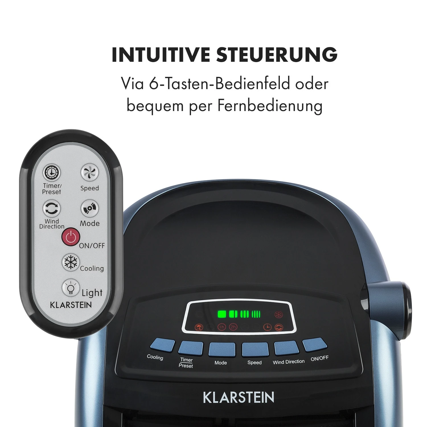 Maxfresh Ocean Ventilator Luftkühler 6L 65W Fernbedienung 2x Eispack 7 Maxfresh Ocean Ventilator Luftkühler 6L 65W Fernbedienung 2x Eispack – Bild 7