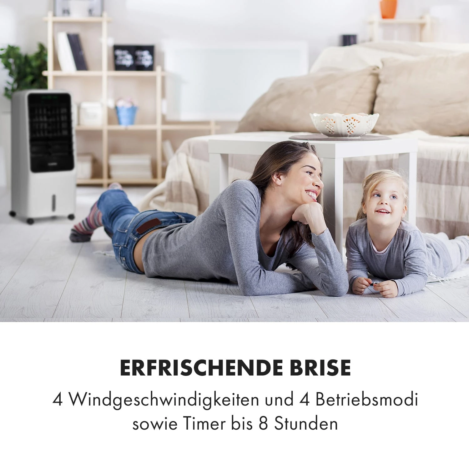 Townhouse 3-in-1 Luftkühler 396 M³/h 7 Liter Fernbedienung Mobil 2 Townhouse 3-in-1 Luftkühler 396 M³/h 7 Liter Fernbedienung Mobil – Bild 2