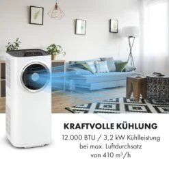 Klarstein Kraftwerk Smart 12K Klimaanlage 3-in-1 12000 BTU App 12 Klarstein Kraftwerk Smart 12K Klimaanlage 3-in-1 12000 BTU App -Klarstein 10034664 de 0003 logo