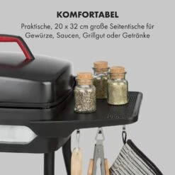 Gatsby Elektrogrill 2000W Antihaft-Grillfläche Seitentische Schwarz 11 Gatsby Elektrogrill 2000W Antihaft-Grillfläche Seitentische Schwarz -Klarstein 10034706 de 0003 logo