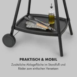 Gatsby Elektrogrill 2000W Antihaft-Grillfläche Seitentische Schwarz 15 Gatsby Elektrogrill 2000W Antihaft-Grillfläche Seitentische Schwarz -Klarstein 10034706 de 0007 logo