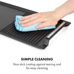 Delicatessa Grill Pan Grillplatte Induktionskochfeld Zubehör 43,5x23cm 8 Delicatessa Grill Pan Grillplatte Induktionskochfeld Zubehör 43,5x23cm -Klarstein 10034722 yy 0005 logo Klarstein Delicatessa Grill Pan Grillplatte