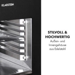 Hannibal Hochtemperaturgrill Indoor 2.200W 850°C Edelstahl Schwarz 15 Hannibal Hochtemperaturgrill Indoor 2.200W 850°C Edelstahl Schwarz -Klarstein 10034804 de 0007 logo