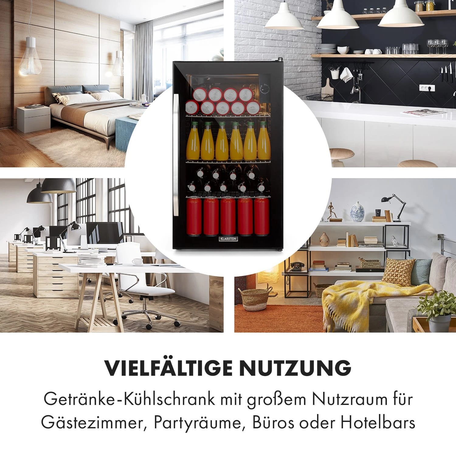 Beersafe XXL Onyx Kühlschrank 80 Liter 3 Böden Panoramaglastür 2 Beersafe XXL Onyx Kühlschrank 80 Liter 3 Böden Panoramaglastür – Bild 2