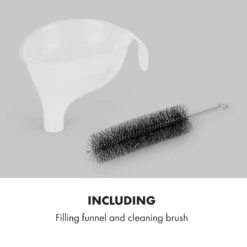 Sweet Sundae Eiscrememaschine Kompressor 1,5l Edelstahl Schwarz -Klarstein 10034911 uk 0009 logo Klarstein Sahnehaeubchen Eiscrememaschine schwarz