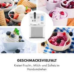 Sweet Sundae Eiscrememaschine Kompressor 1,5l Edelstahl Weiß 13 Sweet Sundae Eiscrememaschine Kompressor 1,5l Edelstahl Weiß -Klarstein 10034912 de 0004 logo