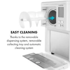 Sweet Sundae Eiscrememaschine Kompressor 1,5l Edelstahl Weiß 17 Sweet Sundae Eiscrememaschine Kompressor 1,5l Edelstahl Weiß -Klarstein 10034912 uk 0008 logo Klarstein Sahnehaeubchen Eiscrememaschine weiss