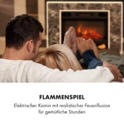 Vulsini Nightfall Elektrokamin 1900 W LED-Technik Fernbedienung -Klarstein 10035039 de 0009 logo