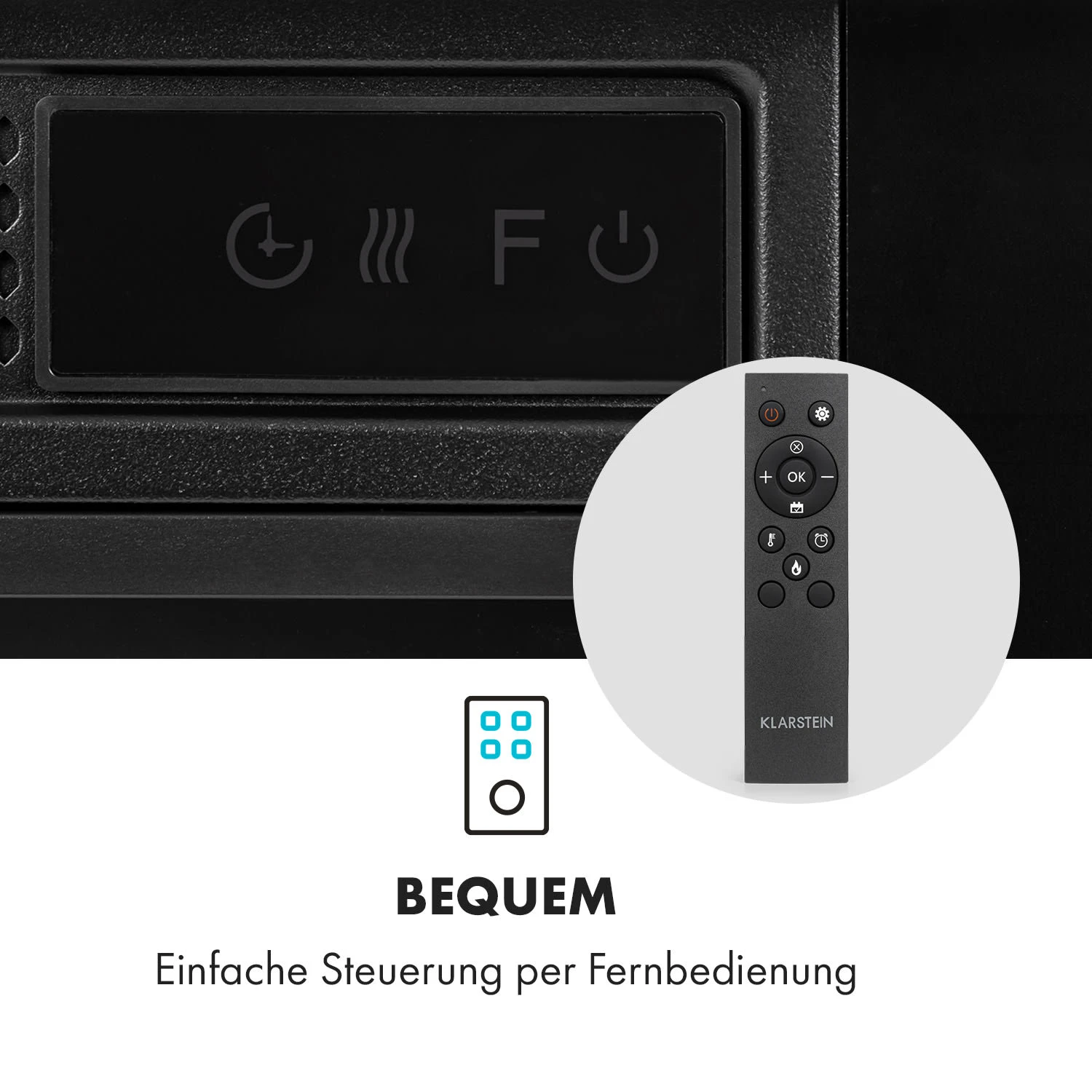 Vulsini Hideaway Elektrokamin 1900 W LED-Technik Fernbedienung 4 Vulsini Hideaway Elektrokamin 1900 W LED-Technik Fernbedienung – Bild 4