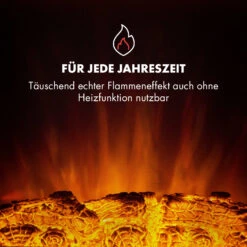 Kamini FXL Elektrischer Kamin Kamineinsatz 1000/2000W 2W LED -Klarstein 10035058 de 0007 logo