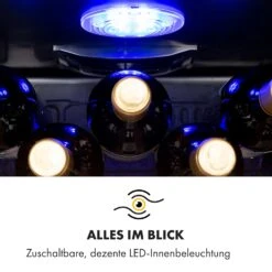 Vinamour 48 Uno Weinkühlschrank 128l 48Fl 3 Einschübe 4-18°C -Klarstein 10035066 de 0008 logo