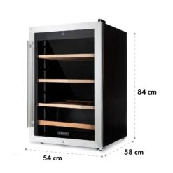 Vinamour 48 Uno Weinkühlschrank 128l 48Fl 3 Einschübe 4-18°C -Klarstein 10035066 de 0009 logo