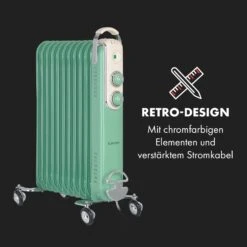 Thermaxx Retroheat Ölradiator 2500W Bodenrollen -Klarstein 10035081 de 0003 logo