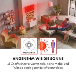Wonderwall Air Art Smart Infrarotheizung 60x60cm 350W Wandinstallation App-Steuerung Marmor II 12 Wonderwall Air Art Smart Infrarotheizung 60x60cm 350W Wandinstallation App-Steuerung Marmor II -Klarstein 10035118 de 0003 logo