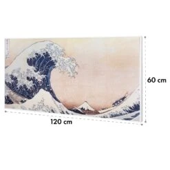 Wonderwall Air Art Smart Infrarotheizung 120x60cm 700W Wandinstallation App-Steuerung Wellen -Klarstein 10035130 yy 0009 logo Klarstein WonderwallAirArt Smart 700W60x120 Wave