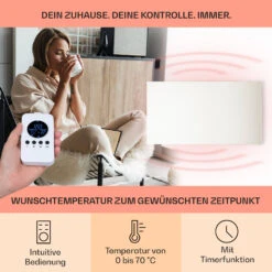 Wonderwall AirInfinite 720 Infrarotheizung 120x60cm 720W Fernbedienung -Klarstein 10035170 de 0003 usp