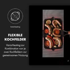 Delicatessa 90 Hybrid Einbaukochfeld Induktion 5 Zonen 7400W -Klarstein 10035181 de 0003 logo