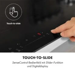 Delicatessa 90 Hybrid Einbaukochfeld Induktion 5 Zonen 7400W -Klarstein 10035181 de 0005 logo