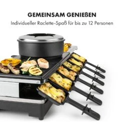 Fonduelette XL 3-in-1 Raclettegrill Fondue Naturstein 1650W 12 Pers 13 Fonduelette XL 3-in-1 Raclettegrill Fondue Naturstein 1650W 12 Pers -Klarstein 10035220 de 0005 logo