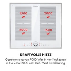 Delicatessa 60 Prime Induktionskochfeld 4 Zonen 7000W Timer 14 Delicatessa 60 Prime Induktionskochfeld 4 Zonen 7000W Timer -Klarstein 10035267 de 0004 logo