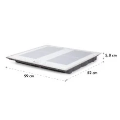 Delicatessa 60 Prime Induktionskochfeld 4 Zonen 7000W Timer 21 Delicatessa 60 Prime Induktionskochfeld 4 Zonen 7000W Timer -Klarstein 10035267 yy 0011 logo Klarstein Delicatessa 60 Prime Kochfeld weiss