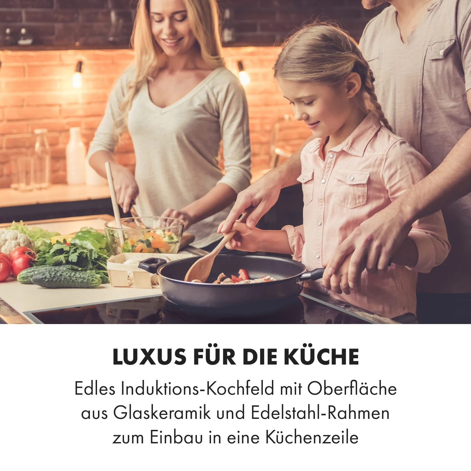 Delicatessa 60 Hybrid Prime Einbaukochfeld Induktion 4 Zonen 7000W 2 Delicatessa 60 Hybrid Prime Einbaukochfeld Induktion 4 Zonen 7000W – Bild 2