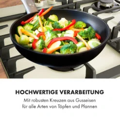 Victoria 4 Zonen Gaskochfeld 4-flammig Sabaf-Brenner Glaskeramik -Klarstein 10035270 de 0008 logo