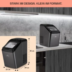 Partytime Eiswürfelmaschine Klareis 15kg/24h Edelstahl 12 Partytime Eiswürfelmaschine Klareis 15kg/24h Edelstahl -Klarstein 10035295 de 0006 usp