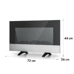 Basel Baseline Elektrokamin 2000 Watt 2 Heizstufen 7 Farben Glas 19 Basel Baseline Elektrokamin 2000 Watt 2 Heizstufen 7 Farben Glas -Klarstein 10035296 yy 0010 logo Klarstein Basel Baseline Elektrokamin
