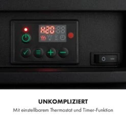 Carinthia Elektrokamin 1800W LED Wochentimer Fernbedienung Heizer 12 Carinthia Elektrokamin 1800W LED Wochentimer Fernbedienung Heizer -Klarstein 10035316 de 0004 logo