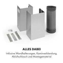 Silver Lining 90 Dunstabzugshaube 90cm 568m³/h EEK A Edelstahl -Klarstein 10035318 de 0010 logo